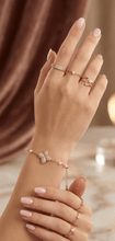 Butterfly Charm Adjustable Bracelet - Image 3