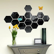 Hexagon Style Acrylic Mirror - Modern Home Decoration [13 pieces] - UAE Dropshipping